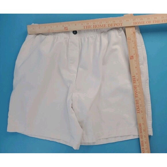 Woman Within Sz 22W Pullon Shorts Elastic Waist White Casual Pockets Summer... - Picture 5 of 16
